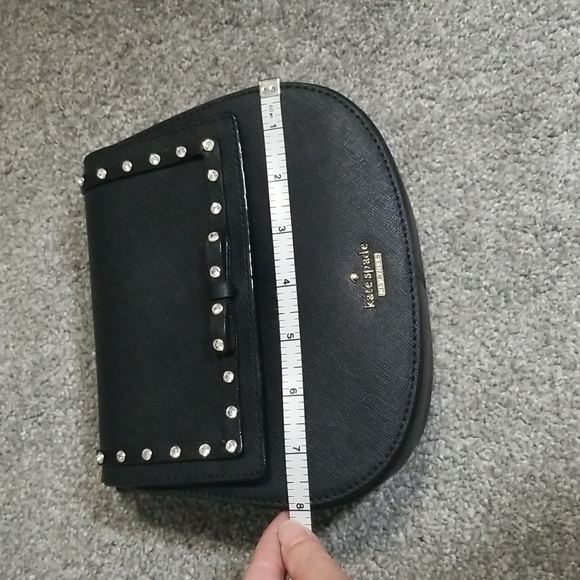 Kate Spade Cameron Street Jeweled Small Byrdie in Black - Picture 9 of 16